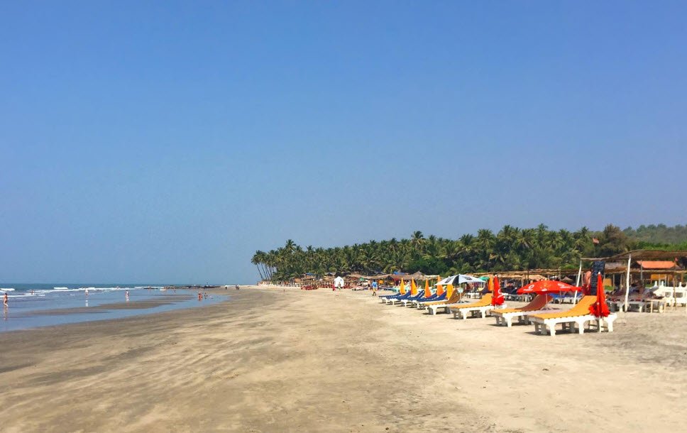Ashvem Beach, Goa, India